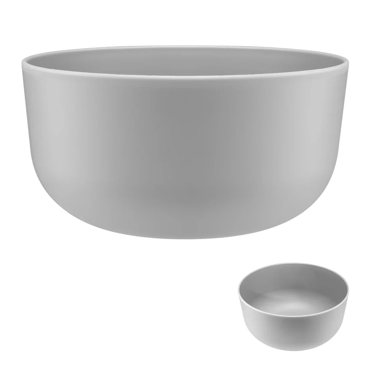 Gray version of the eco friendly dish resting on a table