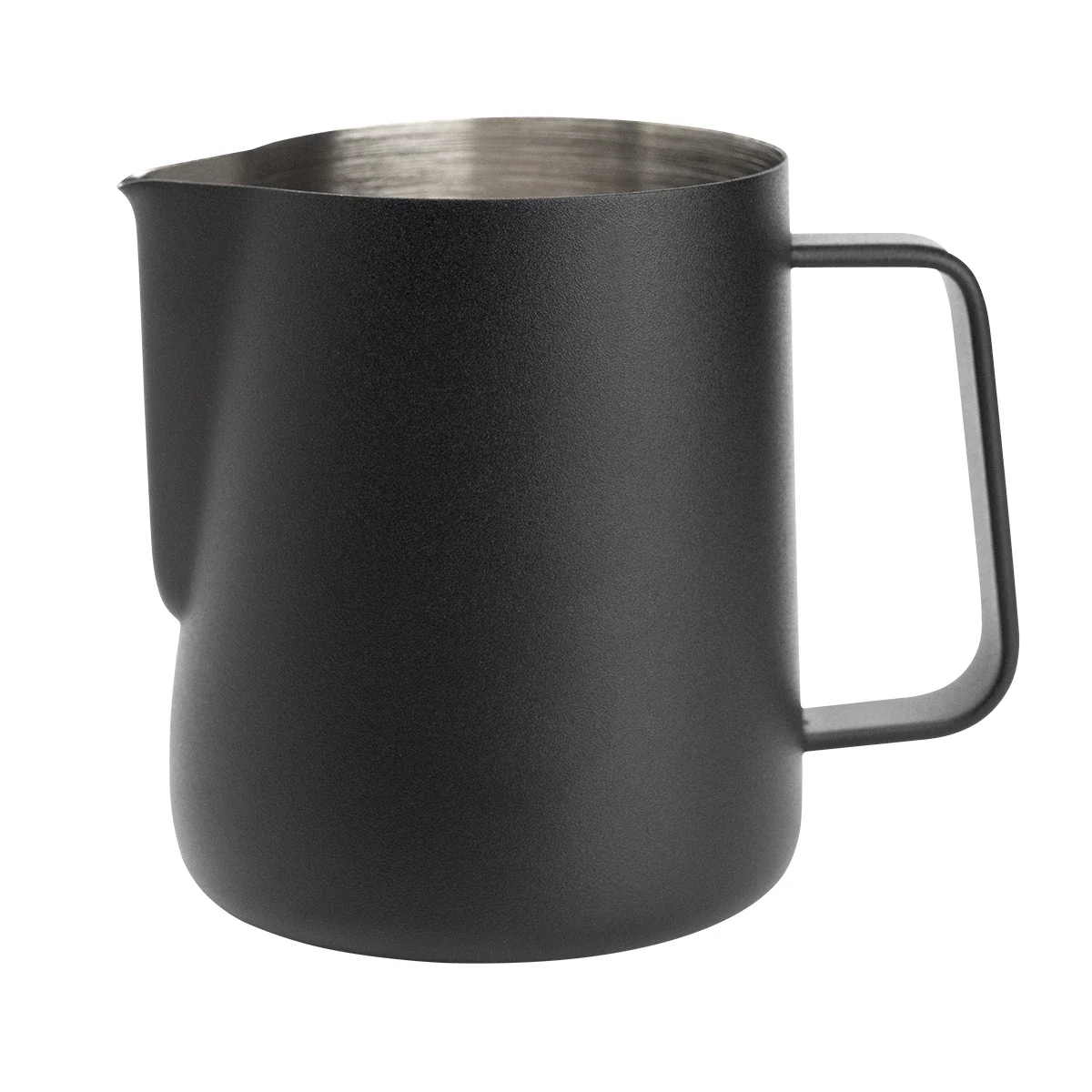 Angled shot showing the height of the pitcher.