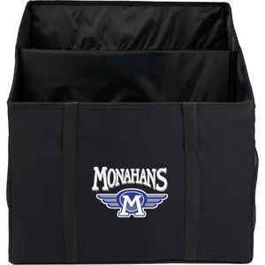 Recycled Trunk Organizer with Divider, Mesh Pockets & Carry Straps