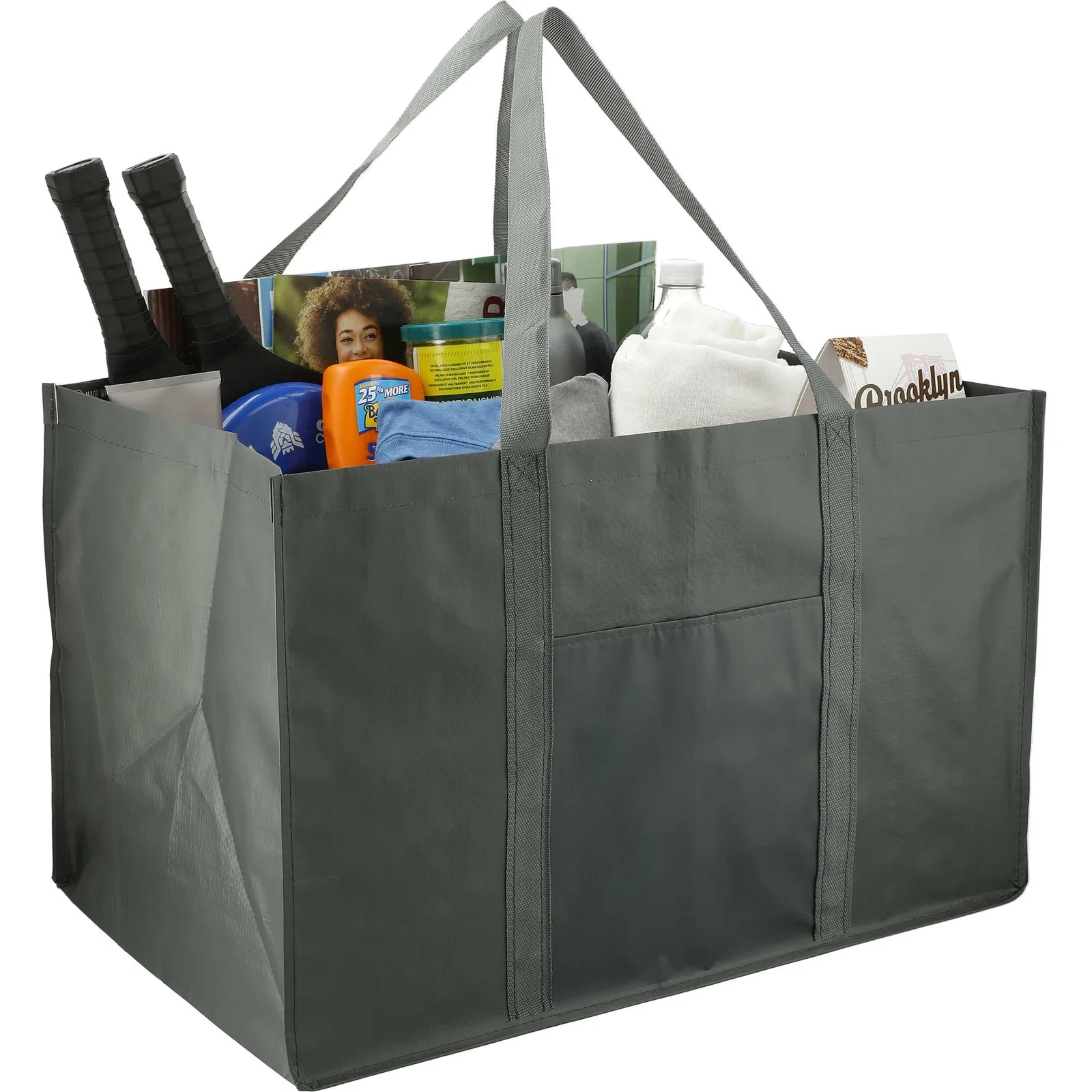 Recycled Woven Utility Tote — view 10