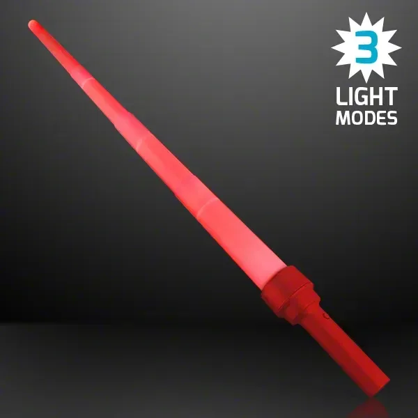 Red LED Expandable Saber — view 3