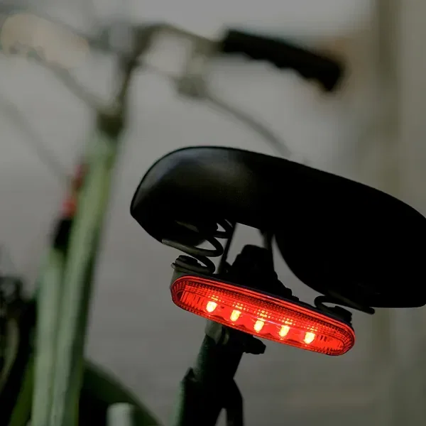 Red LED Tail Light For Bikes — view 2