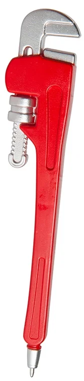 Custom Printed Red Wrench Tool Pen — view 3