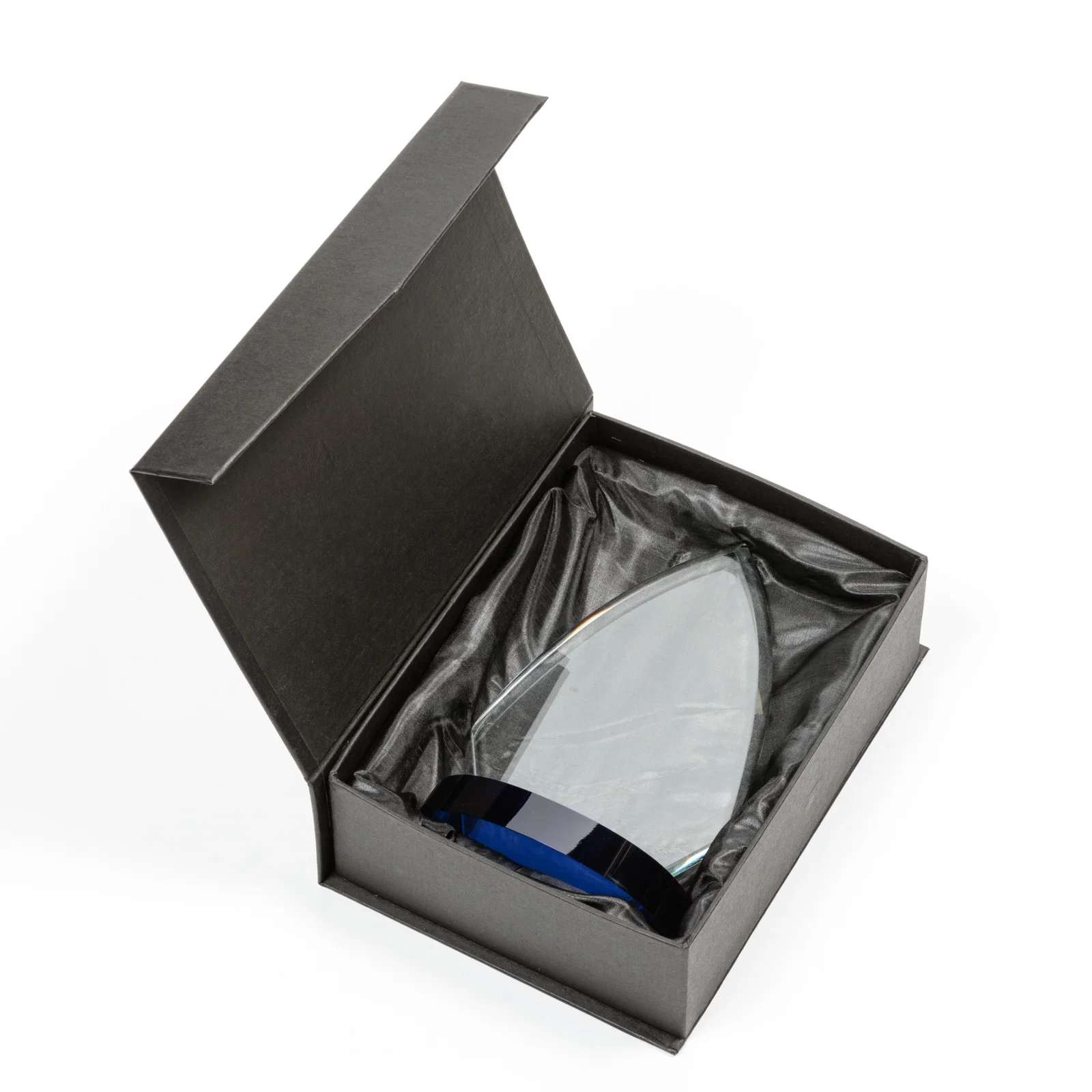 Custom Starfire Crystal Hexagon Award on Oval Base, awards for volunteer appreciation