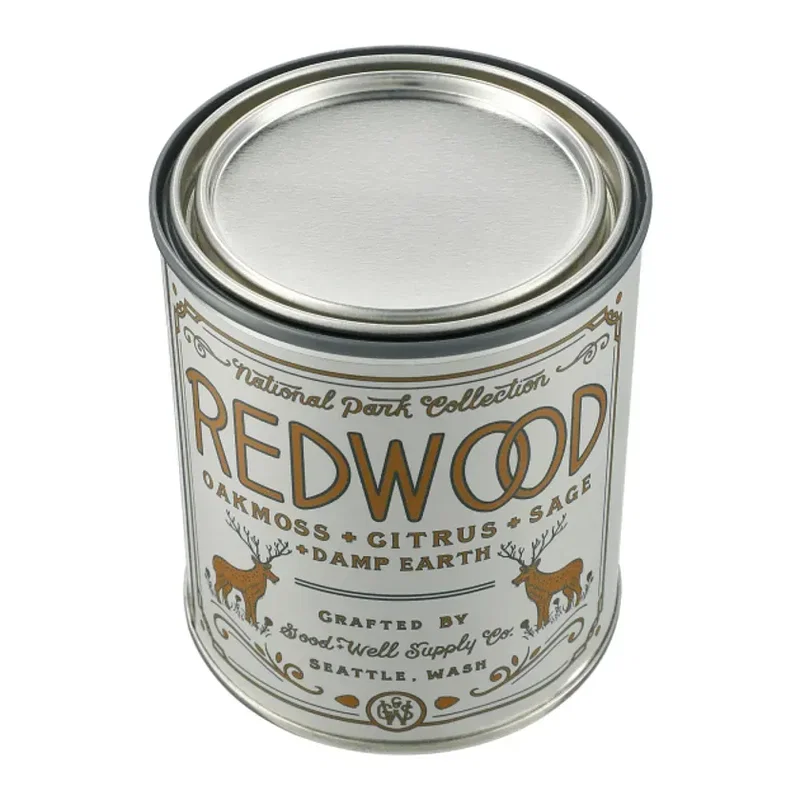Custom Redwood National Park Inspired Candle - 14oz — view 5