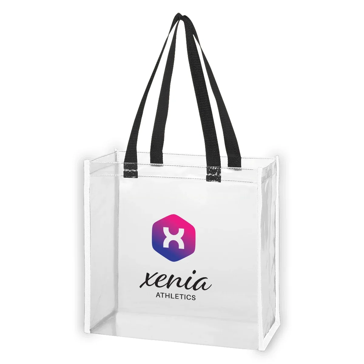 Reflective Shopper Clear EVA Reflective Tote Bag — view 13