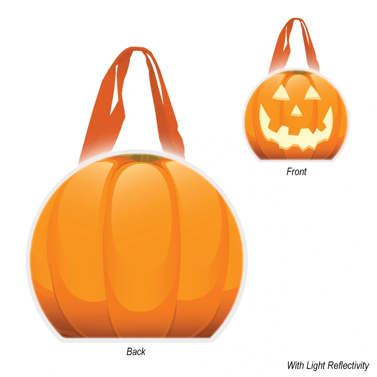Back of the tote, plain and ready for artwork
