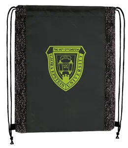 Reflective Splash Drawstring Backpack