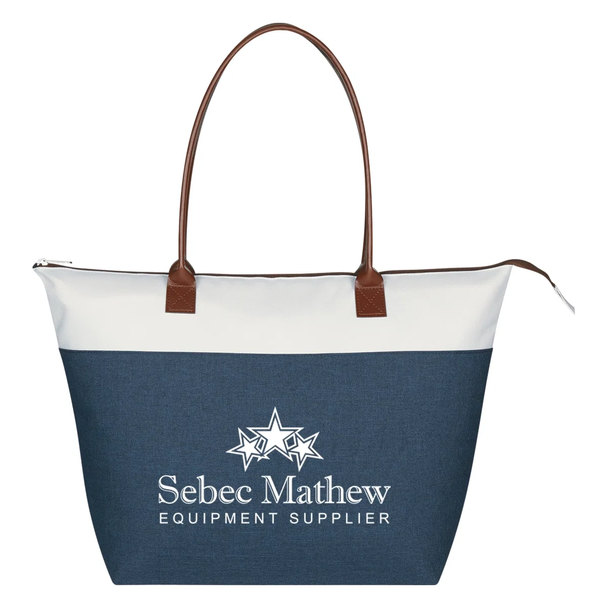 Regatta tote bag with contrast white trim, shown upright