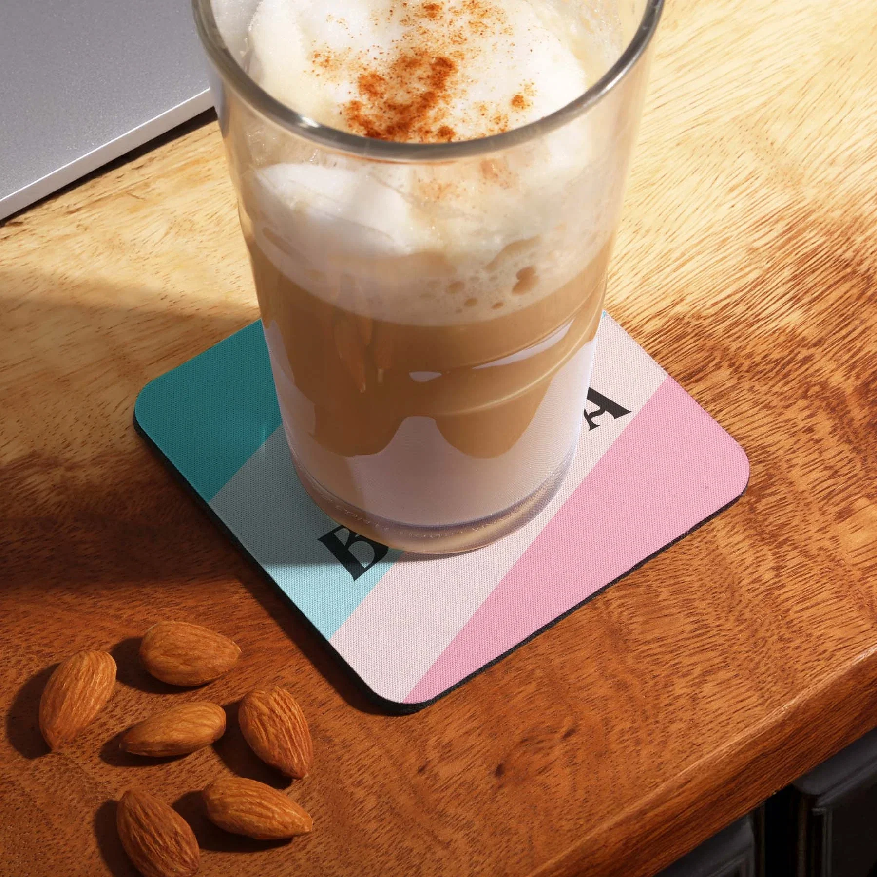 reGen Recycled Polyester Square Dye Sub Coaster — view 2