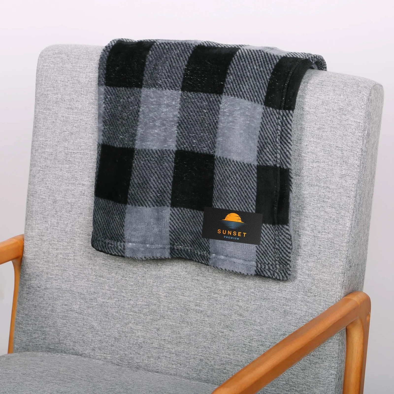 reGen rPET Flannel Throw Blanket — view 2