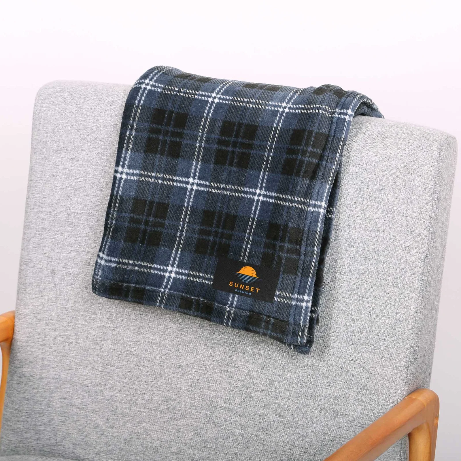 reGen rPET Flannel Throw Blanket — view 4