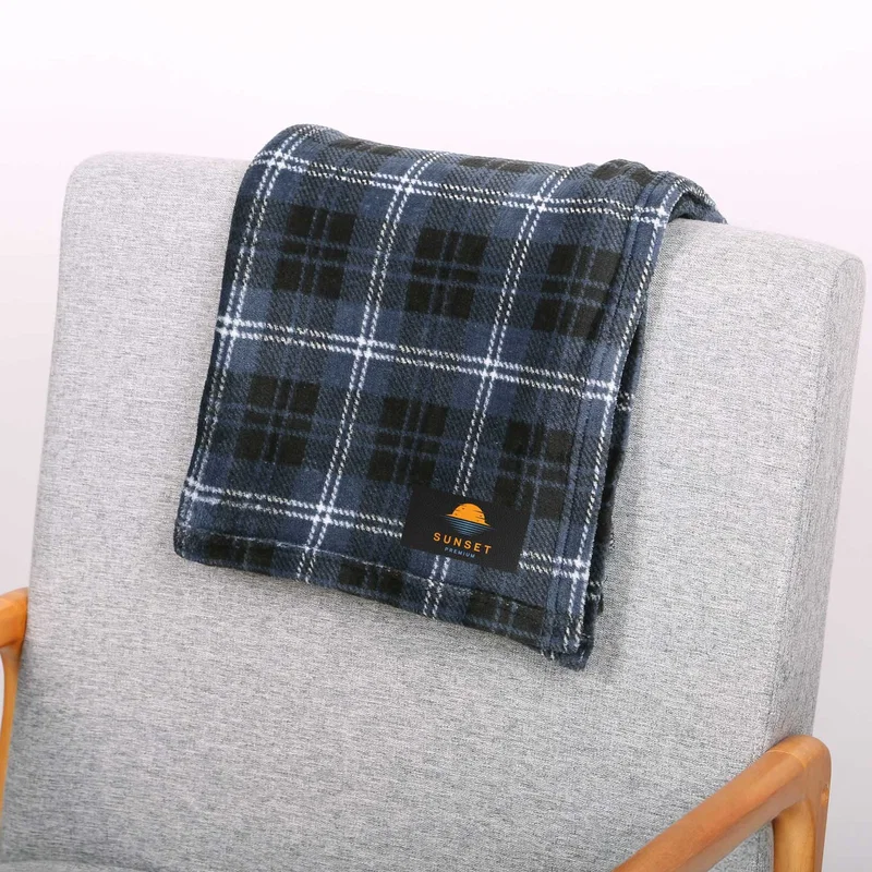 reGen rPET Flannel Throw Blanket — view 4