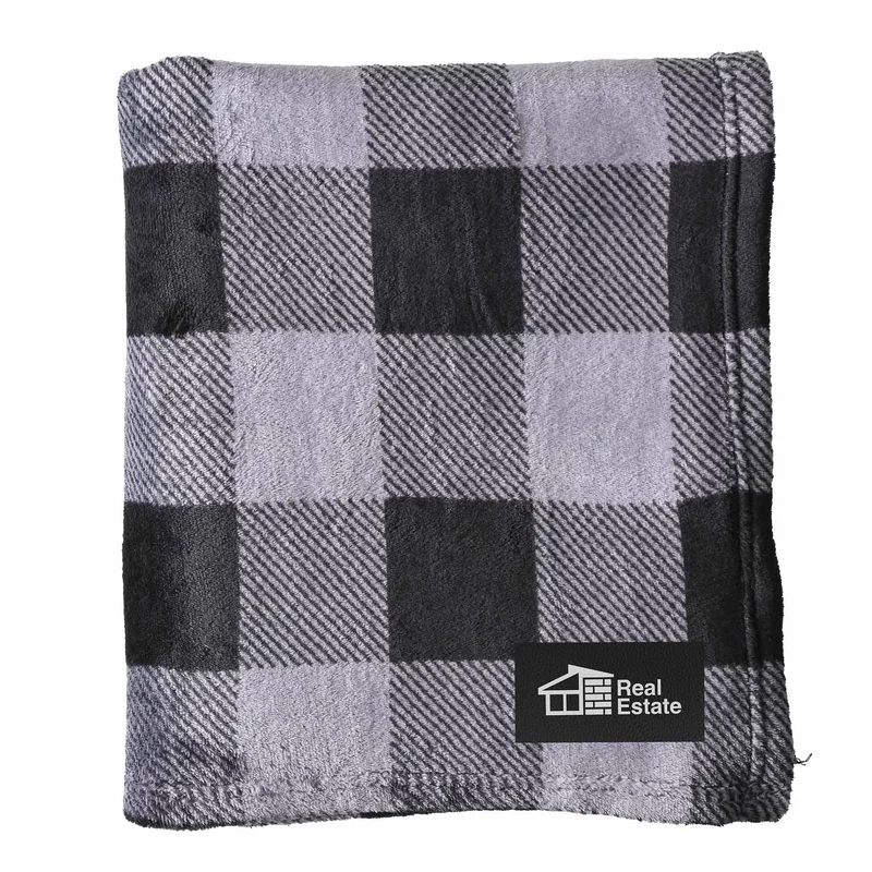 reGen rPET Flannel Throw Blanket — view 5