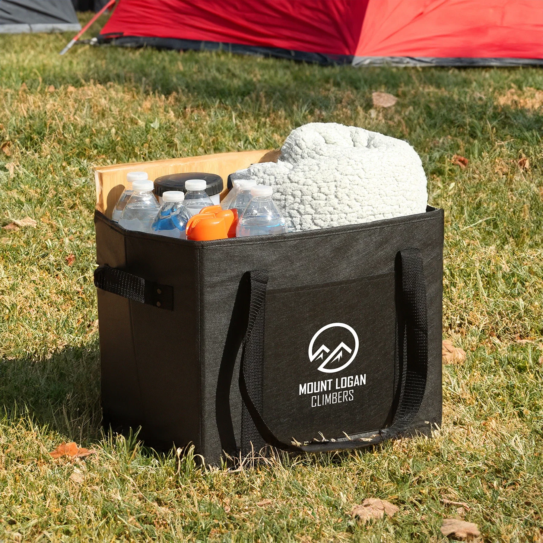 reGen rPET Non-Woven Folding Cargo Carrier Bag — view 2