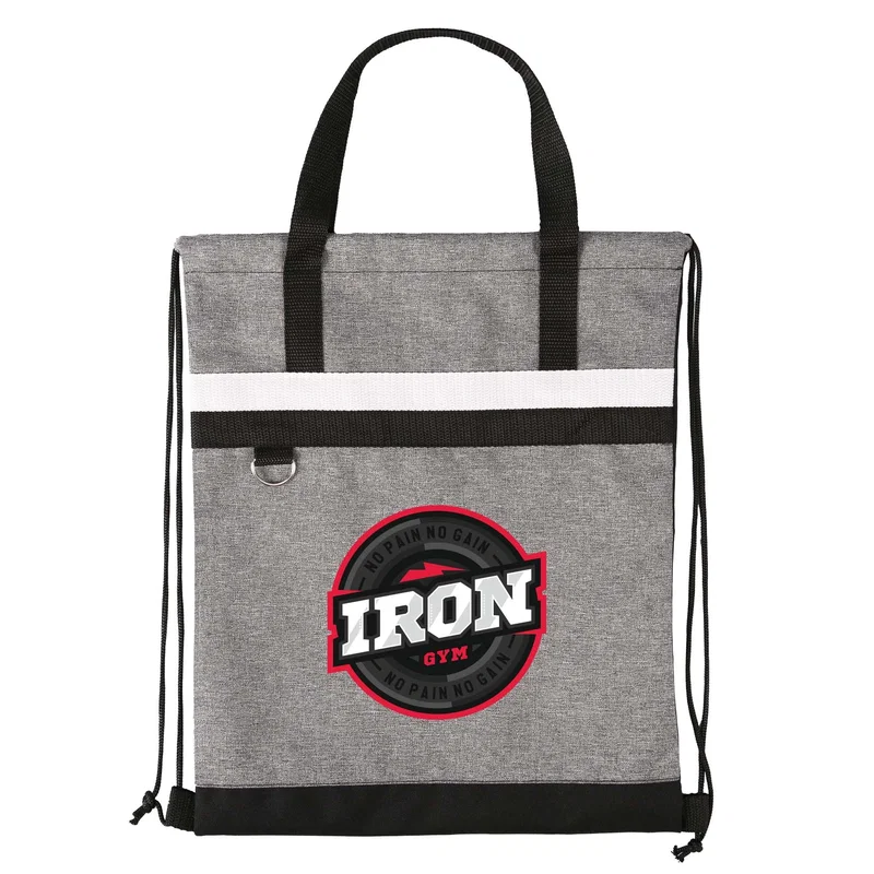 reGen RPET Polyester Drawstring Bag — view 2