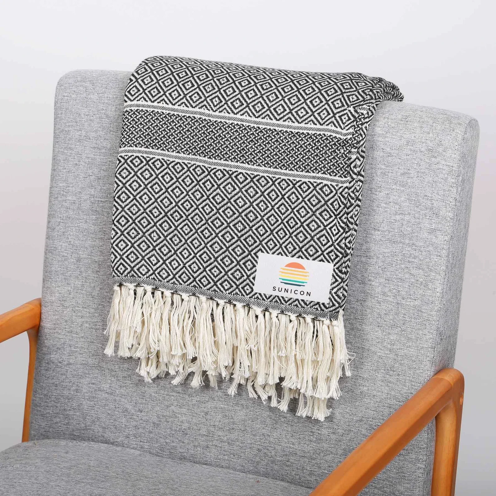 reGen rPET Woven Throw Blanket — view 5