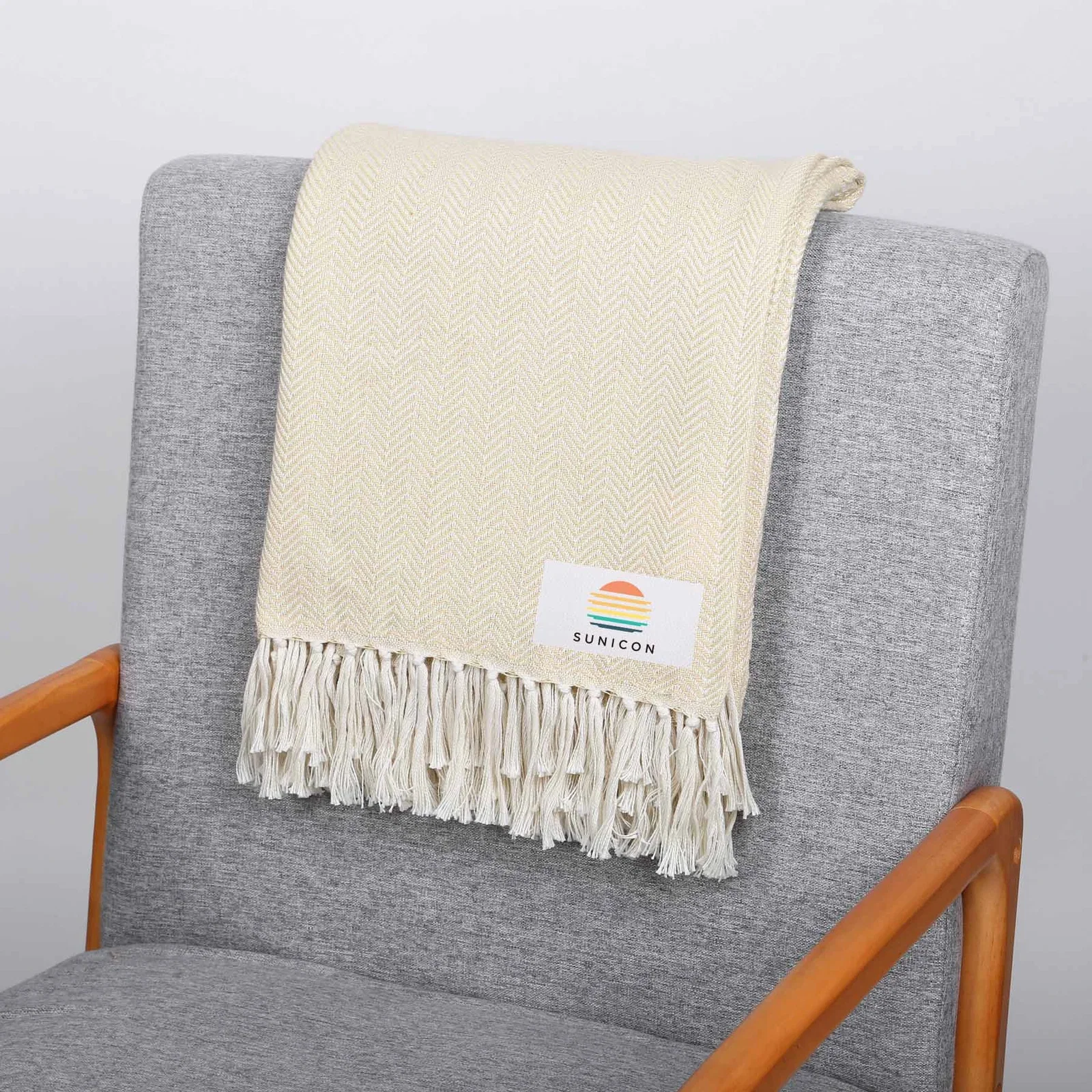 reGen rPET Woven Throw Blanket — view 6
