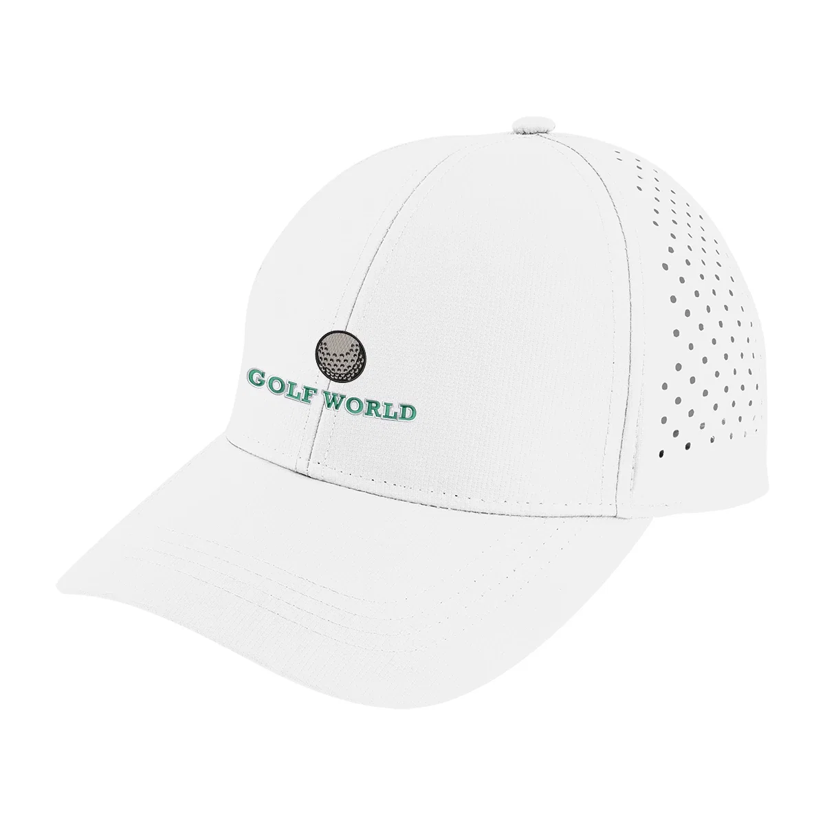 Back of the cap viewed straight on