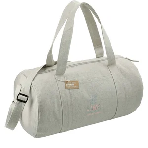Repose 10 oz Recycled Cotton Barrel Duffel Bag