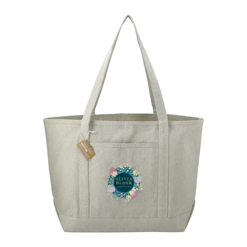 Repose 10oz Recycled Cotton Tote — view 4