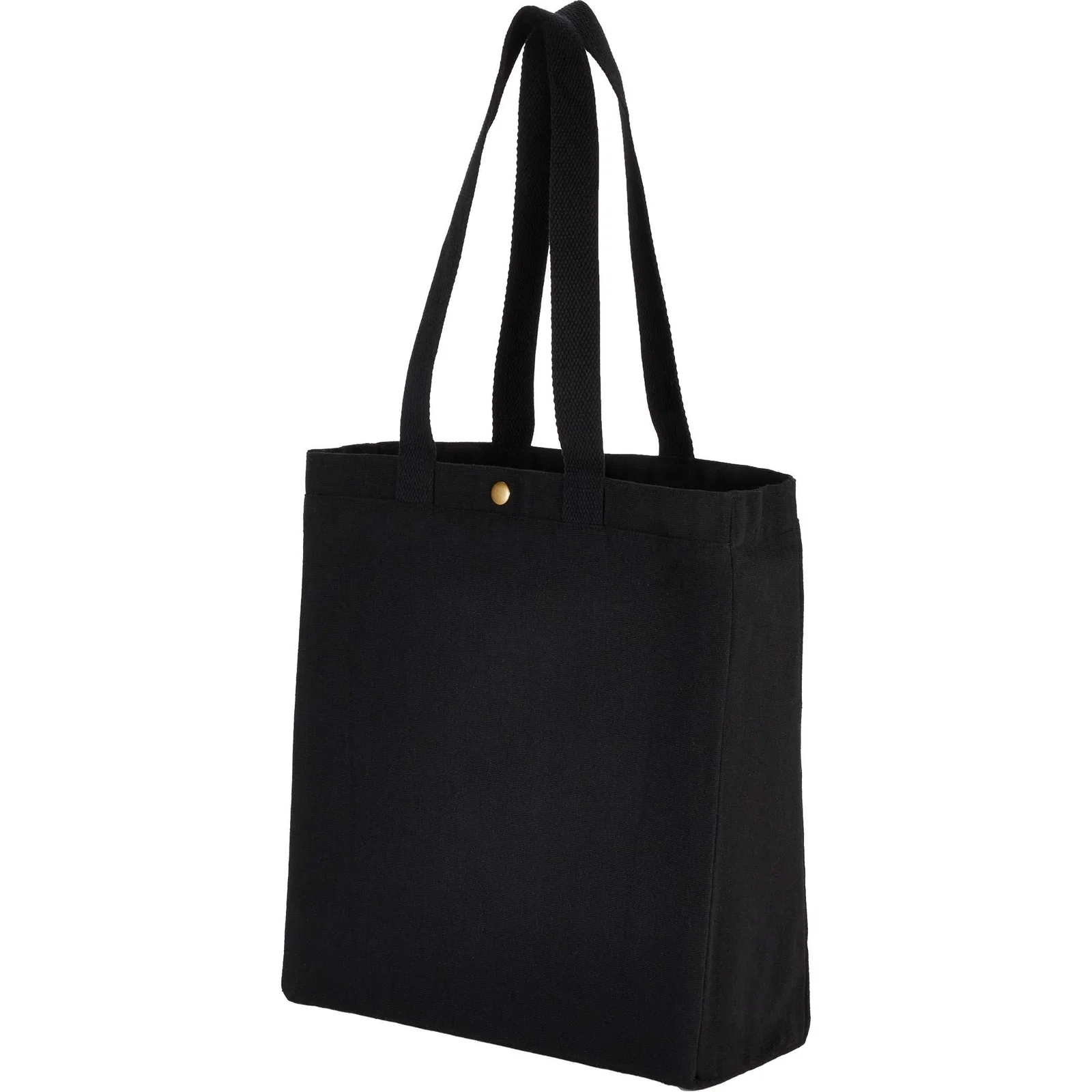 Custom Repose Recycled Cotton Box Tote w/Snap - 10oz — view 11