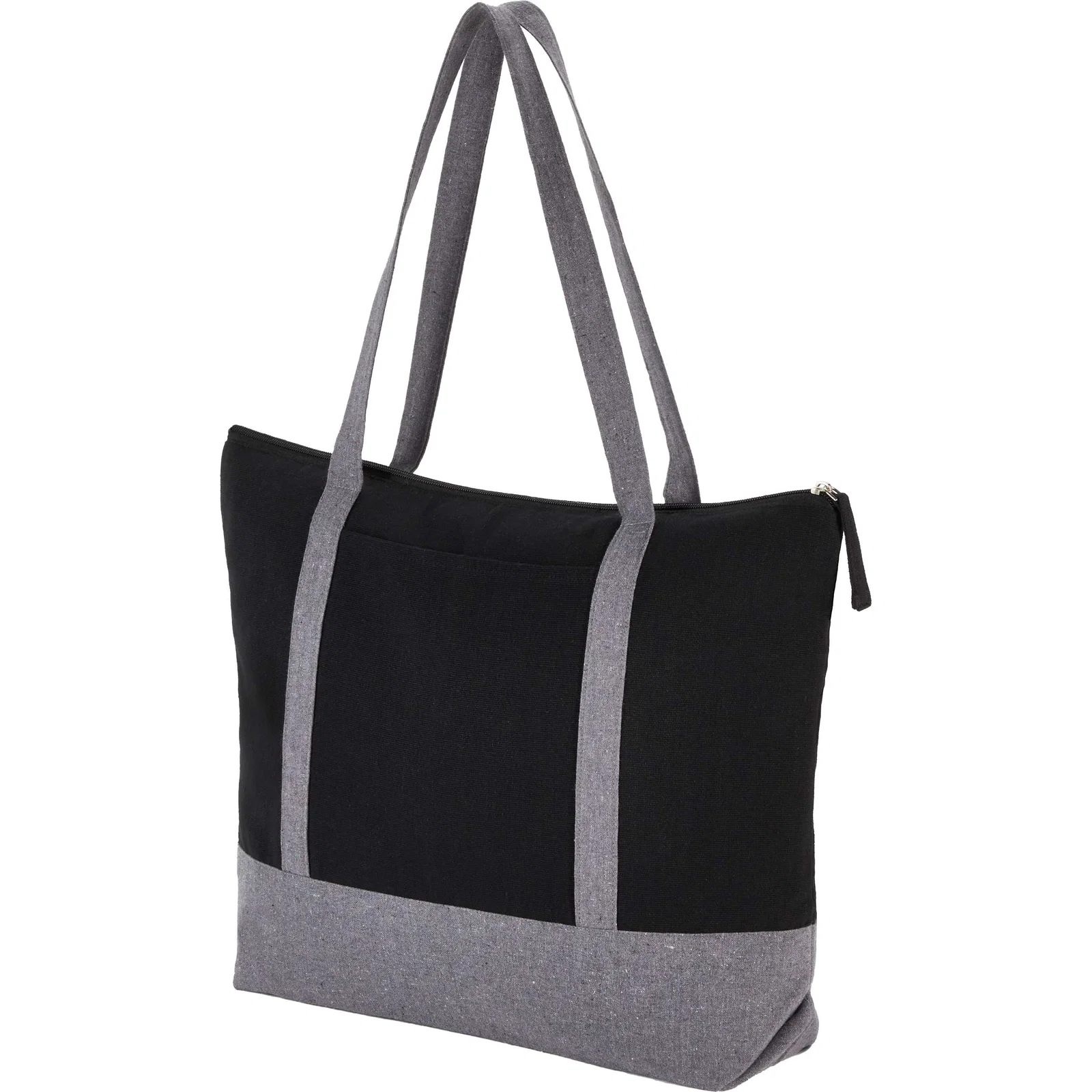 Repose 10oz Recycled Cotton Zippered Tote — view 9