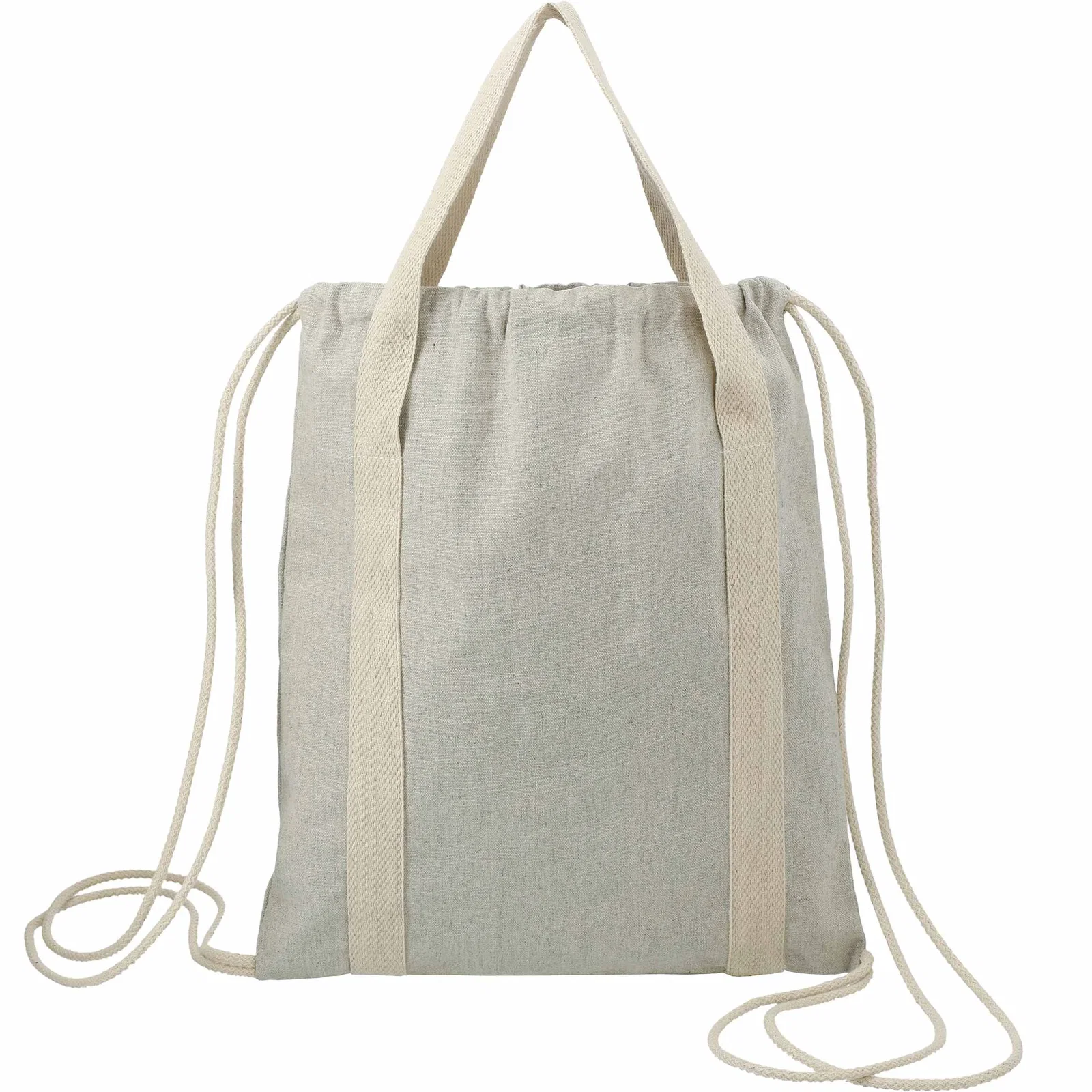Repose 5oz. Recycled Cotton Drawstring Bag — view 10