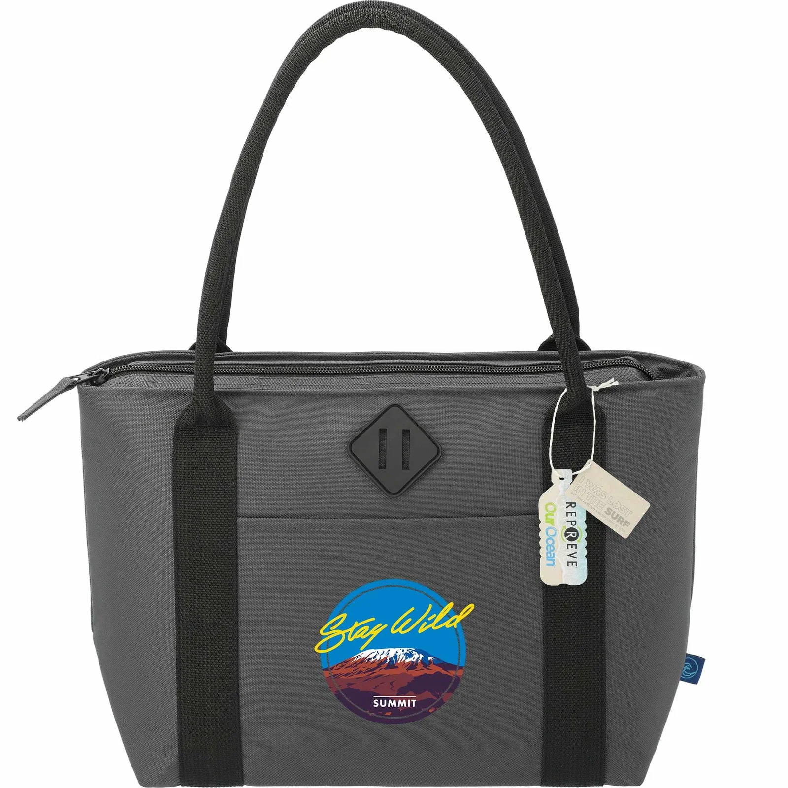 Custom Repreve® Ocean Tote Cooler - 12 Can Capacity — view 11
