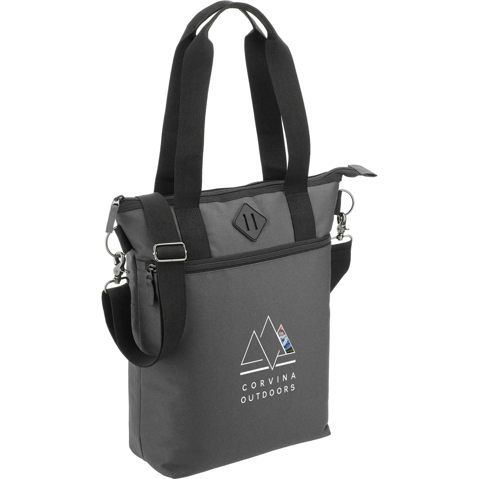 Personalized Repreve® Ocean Computer Tote with Laptop Compartment — view 8