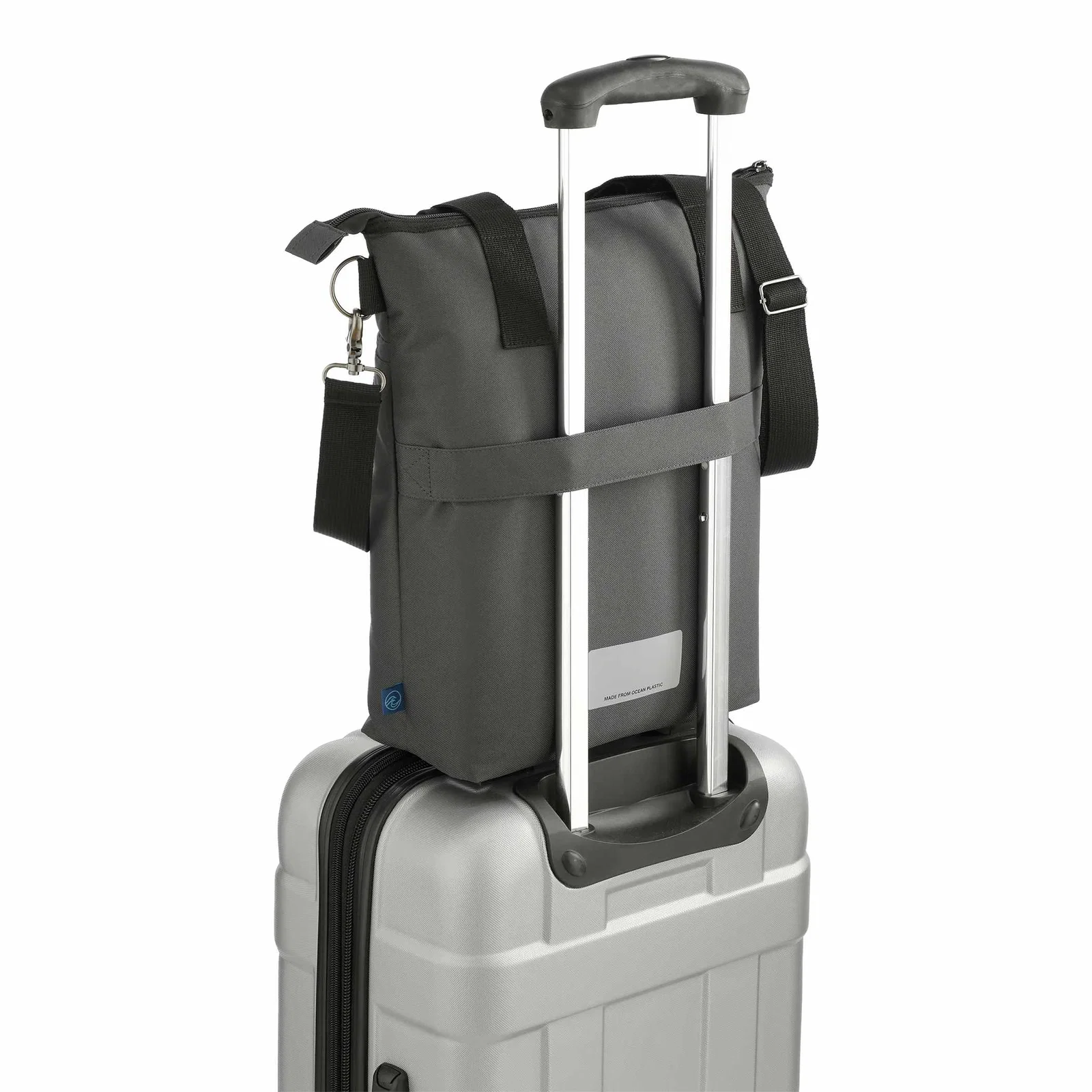 Personalized Repreve® Ocean Computer Tote with Laptop Compartment — view 9