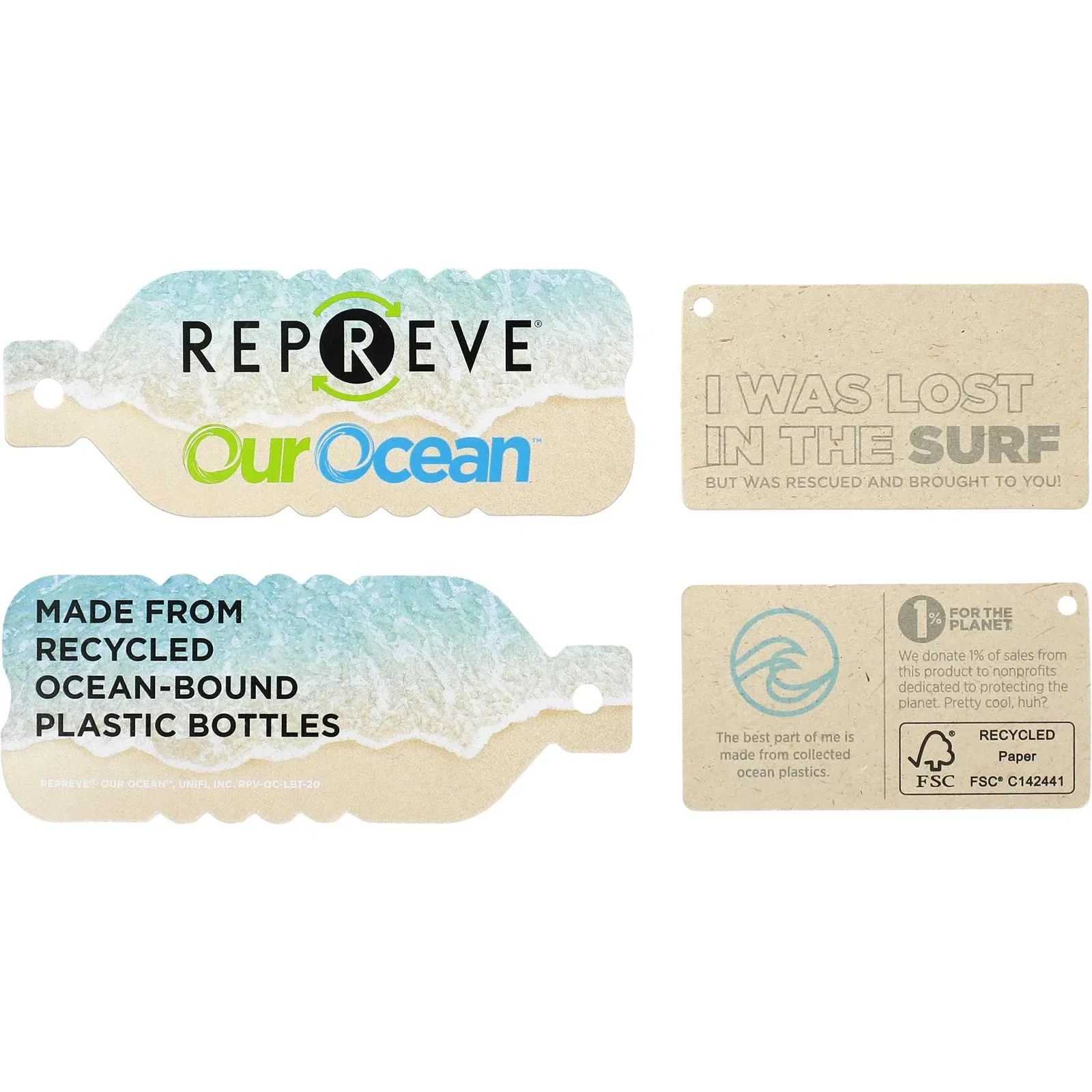 Custom Repreve® Ocean Computer Backpack - 15 inches — view 11