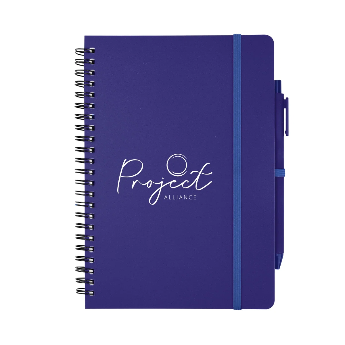 Lime green cover shown with the pen tucked in