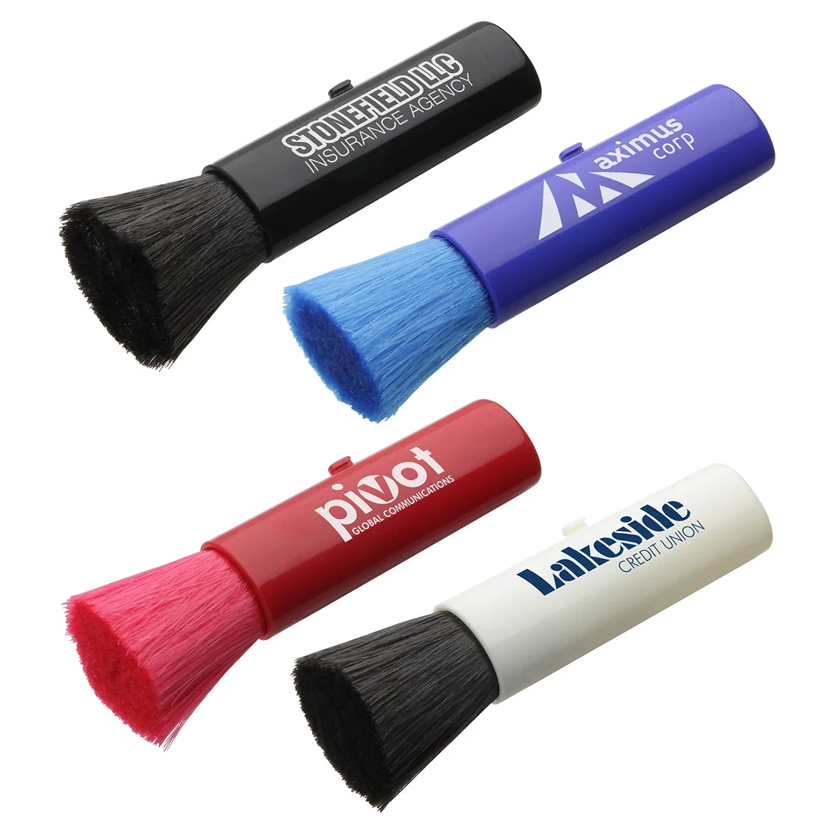 Custom Retractable Duster, front view of the branded cleaning duster