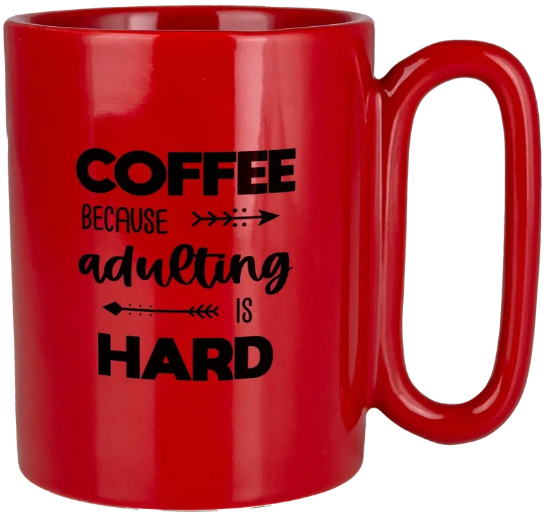 Retro 11 Oz Ceramic Mug With Large Handle — view 7