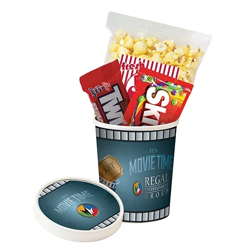 Retro Movie Theater Popcorn Bucket Gift Set — view 3