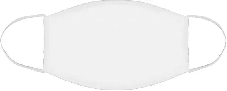 Custom Cotton Face Mask - Reusable with Elastic Ear Loops — view 2