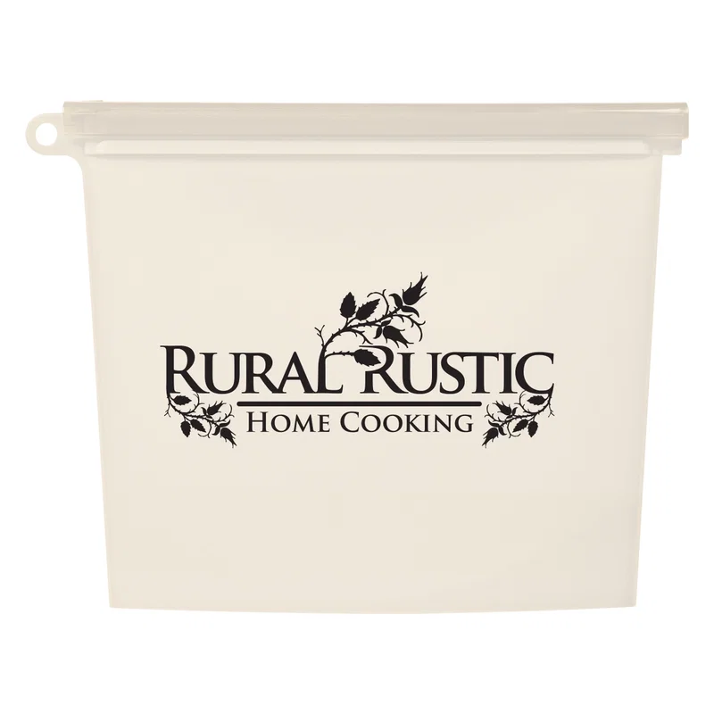 Reusable Food Bag With Plastic Slider — view 2