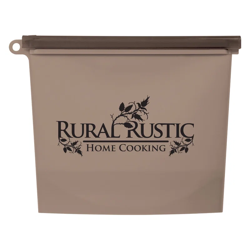 Reusable Food Bag With Plastic Slider — view 3