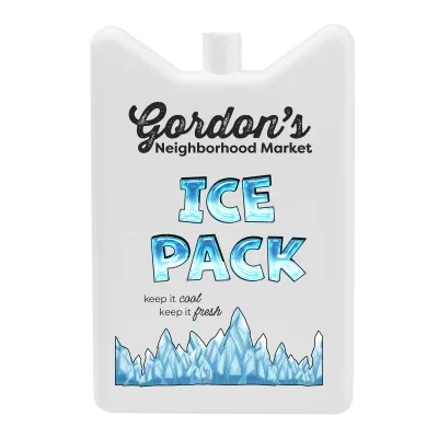 Pressed against a sore shoulder for cooling relief