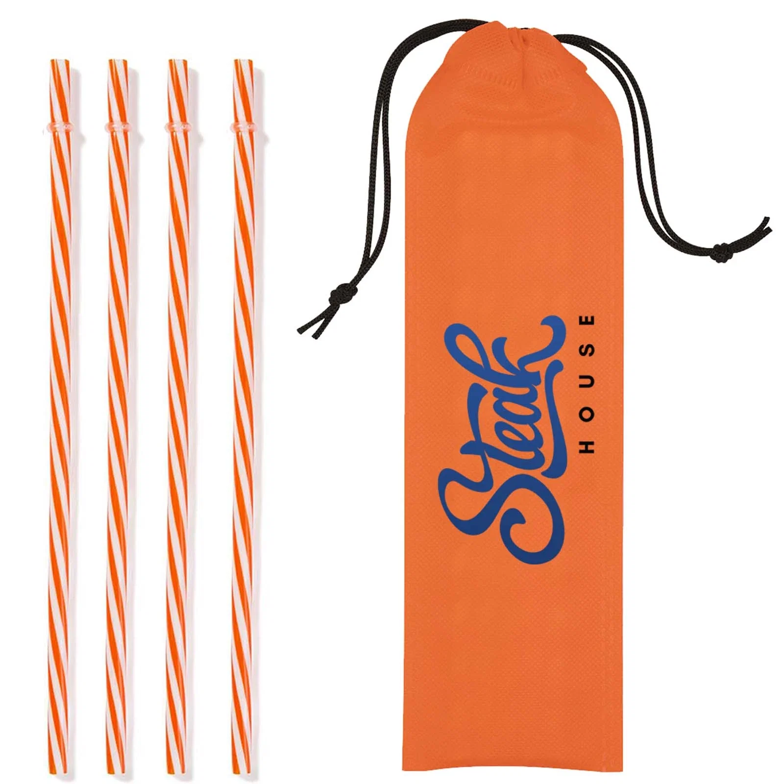 Reusable Straws in Drawstring Pouch — view 11