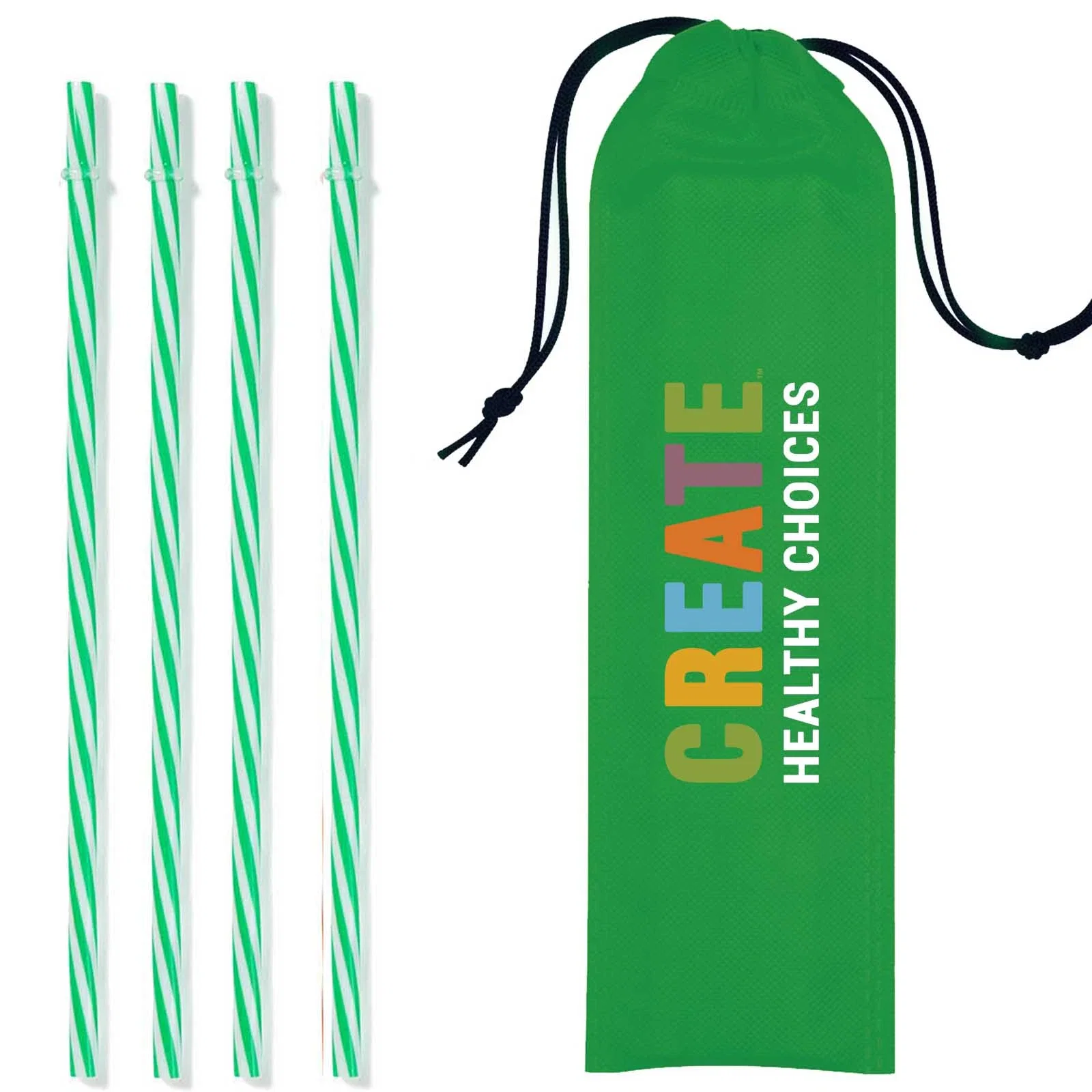Reusable Straws in Drawstring Pouch — view 12