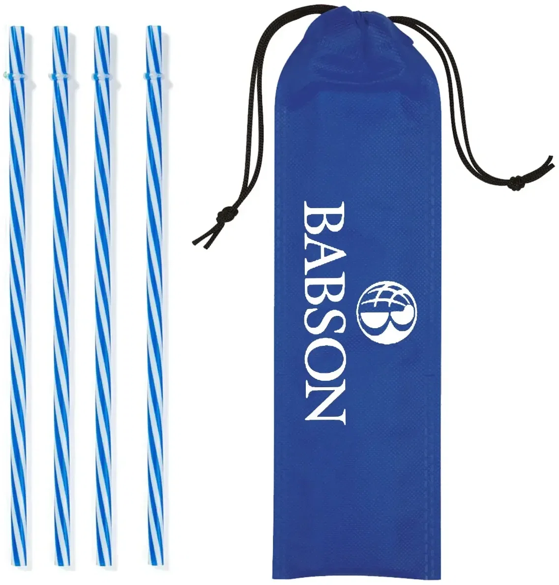 Reusable Straws in Drawstring Pouch — view 3