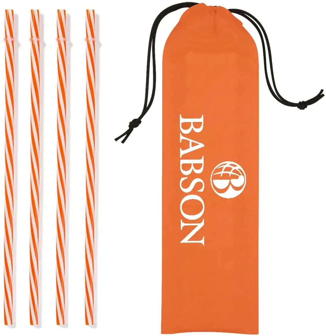 Reusable Straws in Drawstring Pouch — view 4