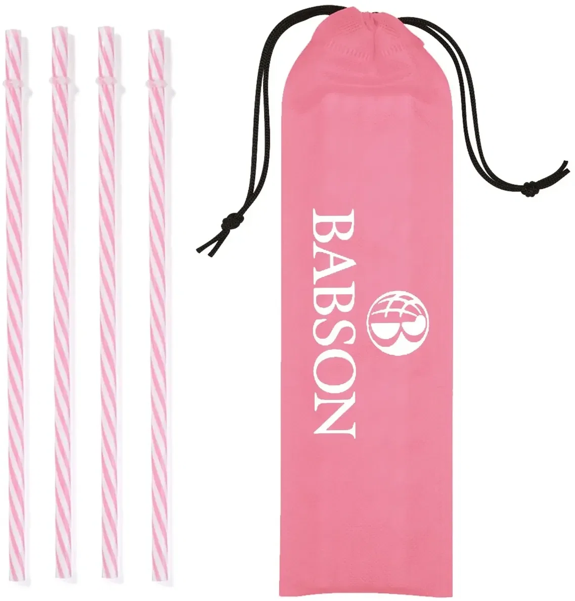 Reusable Straws in Drawstring Pouch — view 5