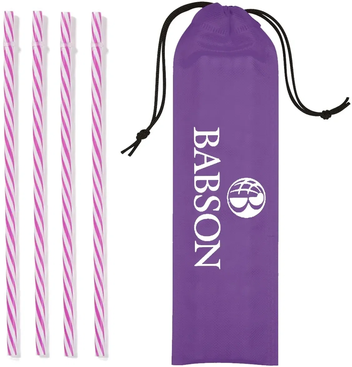 Reusable Straws in Drawstring Pouch — view 6