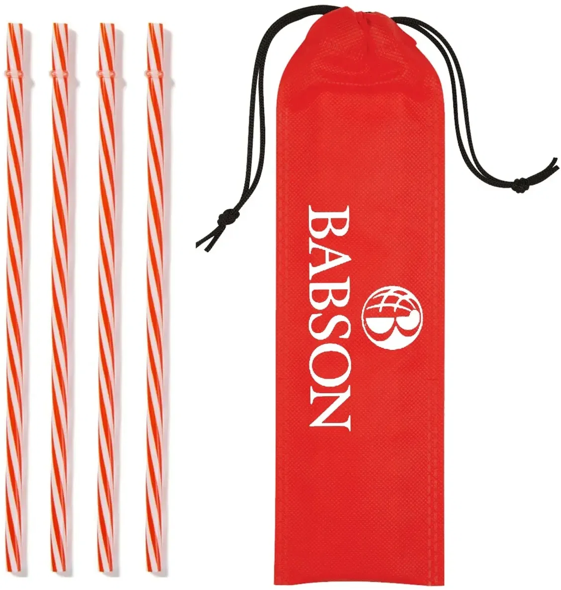 Reusable Straws in Drawstring Pouch — view 7