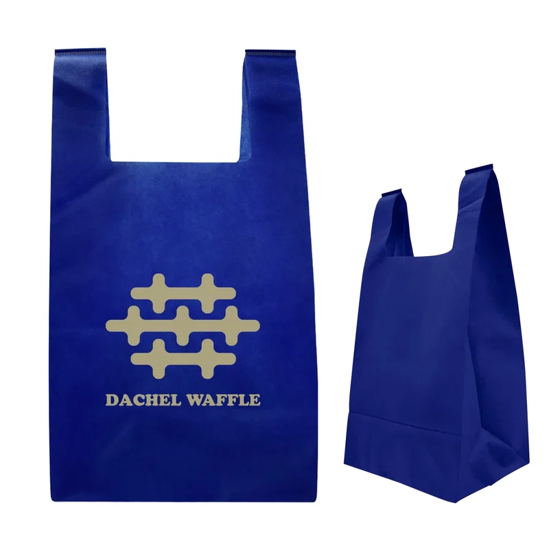 Reusable T-Shirt Style Non-Woven Tote Bag — view 6