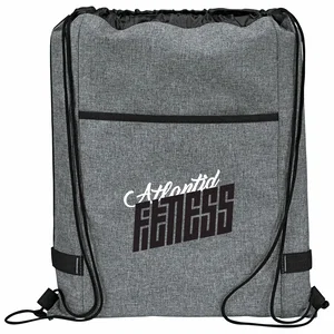 Reverb Drawstring Bag with Carabiner Loops, 600D PolyCanvas