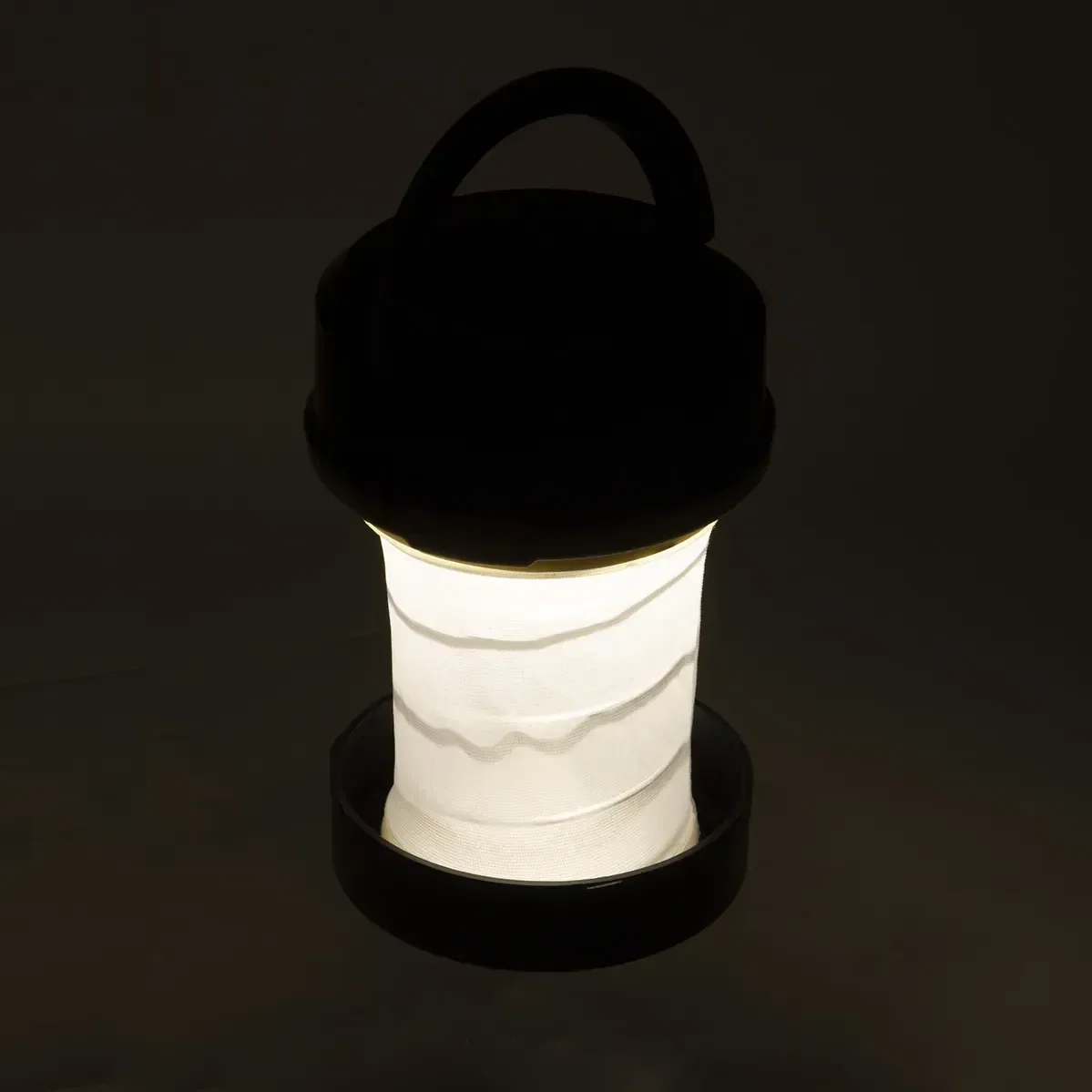 Promotional Revere Lantern wireless speaker, logo imprint area top view